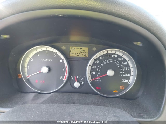 2009 Hyundai Accent 25th Anniversary/gl/gls/l მანქანა იყიდება აუქციონზე, vin: KMHCN45C29U332709, აუქციონის ნომერი: 12639624