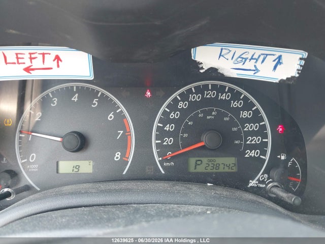 2011 Toyota Corolla S/le მანქანა იყიდება აუქციონზე, vin: 2T1BU4EE4BC724291, აუქციონის ნომერი: 12639625