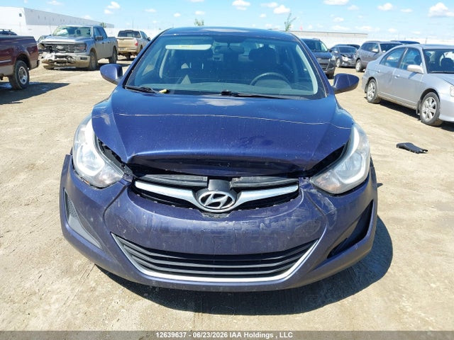 12639637 :رقم المزاد ، 5NPDH4AE8EH489351 vin ، 2014 Hyundai Elantra Se/sport/limited مزاد بيع