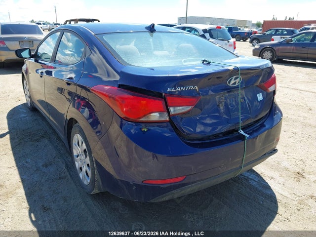 12639637 :رقم المزاد ، 5NPDH4AE8EH489351 vin ، 2014 Hyundai Elantra Se/sport/limited مزاد بيع