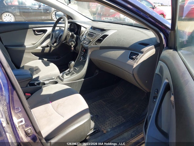 12639637 :رقم المزاد ، 5NPDH4AE8EH489351 vin ، 2014 Hyundai Elantra Se/sport/limited مزاد بيع