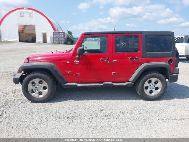 2014 Jeep Wrangler Unlimited Sahara მანქანა იყიდება აუქციონზე, vin: 1C4BJWEGXEL127164, აუქციონის ნომერი: 12639641