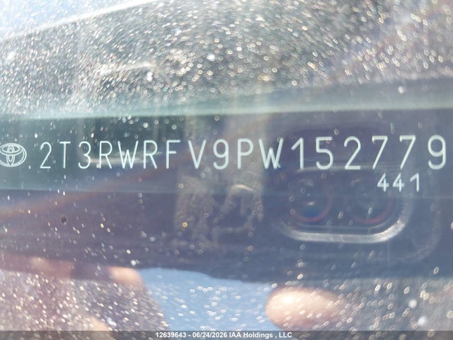 2023 Toyota Rav4 Hybrid მანქანა იყიდება აუქციონზე, vin: 2T3RWRFV9PW152779, აუქციონის ნომერი: 12639643