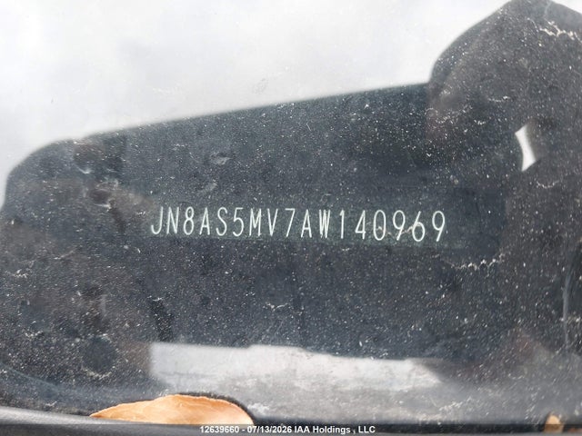 2010 Nissan Rogue S/sl/krom მანქანა იყიდება აუქციონზე, vin: JN8AS5MV7AW140969, აუქციონის ნომერი: 12639660
