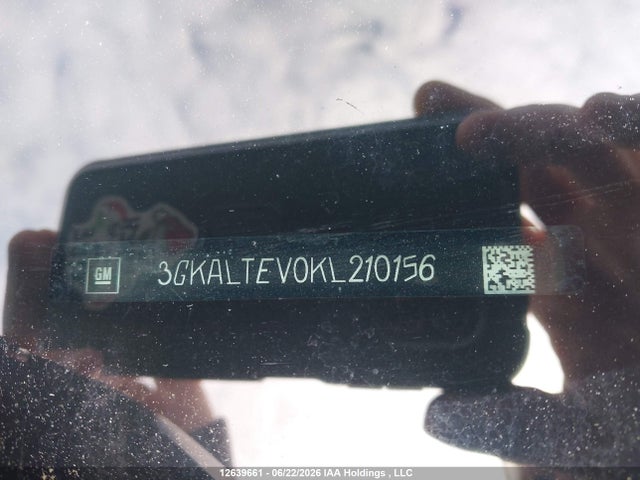 Продажа на аукционе авто 2019 Gmc Terrain Sle, vin: 3GKALTEV0KL210156, номер лота: 12639661