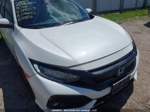 Продаж на аукціоні авто 2018 Honda Civic Sport Touring, vin: SHHFK7H91JU304259, номер лоту: 12639670