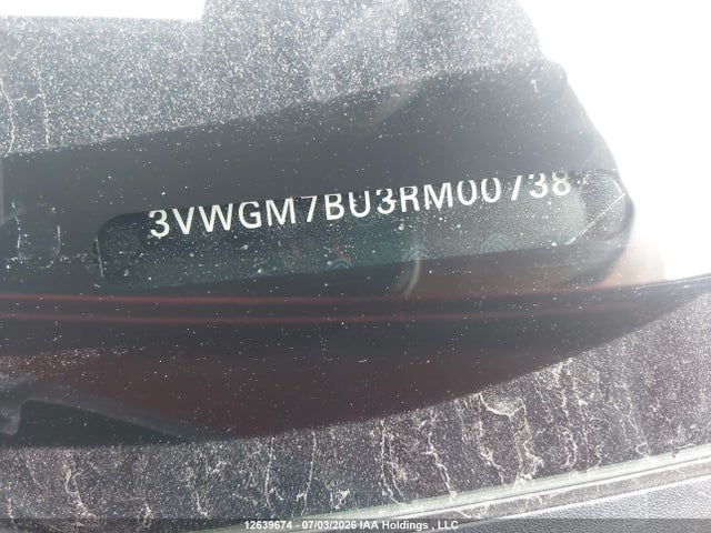 12639674 :رقم المزاد ، 3VWGM7BU3RM007382 vin ، 2024 Volkswagen Jetta Sel مزاد بيع
