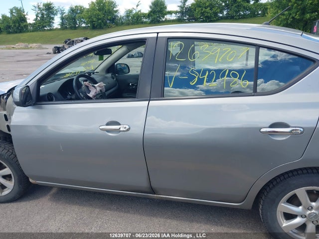 2012 Nissan Versa მანქანა იყიდება აუქციონზე, vin: 3N1CN7APXCL842986, აუქციონის ნომერი: 12639707