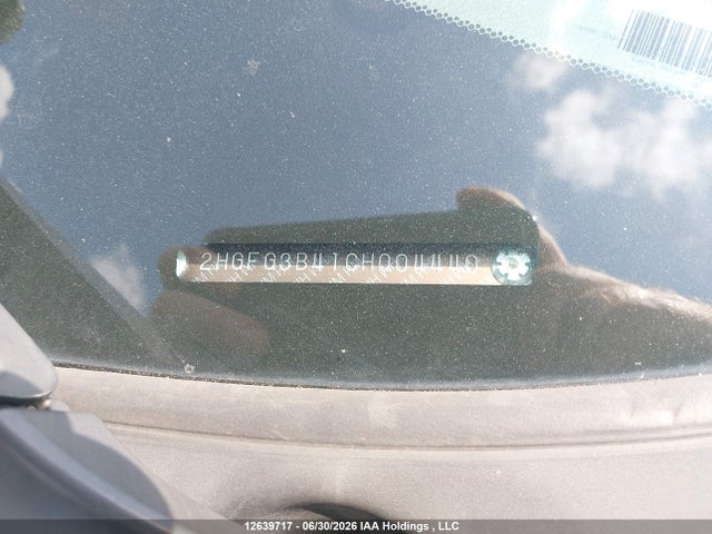 Продаж на аукціоні авто 2012 Honda Civic Lx, vin: 2HGFG3B41CH004440, номер лоту: 12639717