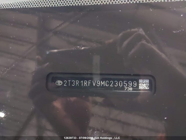 2T3R1RFV9MC230599 Toyota RAV4