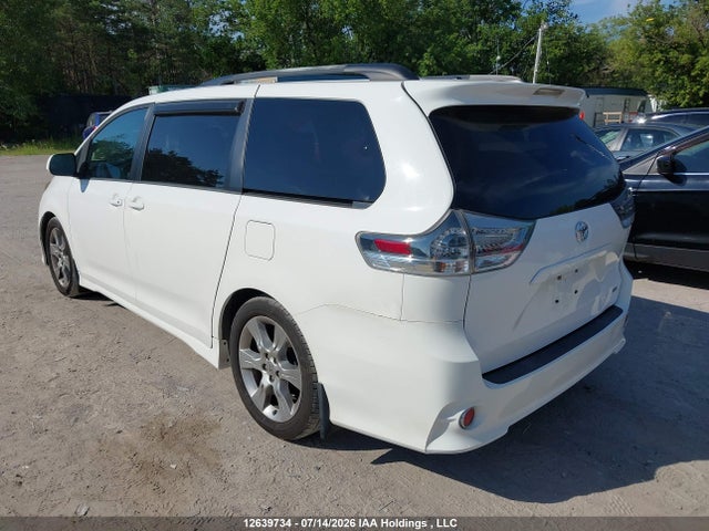 12639734 :رقم المزاد ، 5TDXK3DC2CS270220 vin ، 2012 Toyota Sienna Sport مزاد بيع