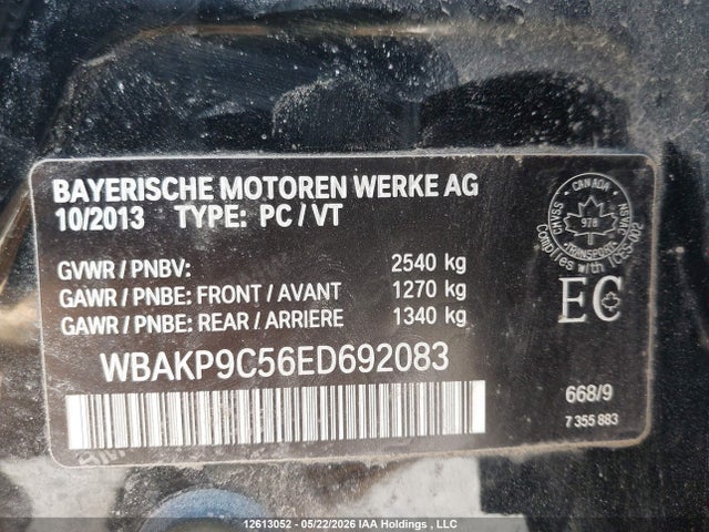 BMW 550i Xdrive 2014 WBAKP9C56ED692083 Image 9