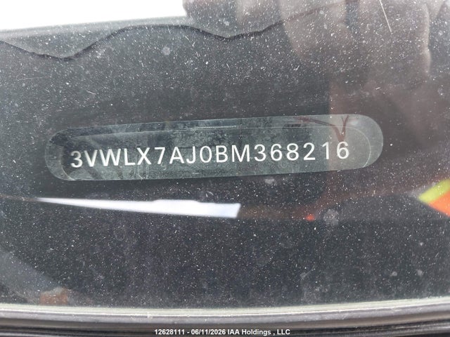 Aukcja sprzedaży 2011 Volkswagen Jetta 2.5l Highline, vin: 3VWLX7AJ0BM368216, numer aukcji: 12628111