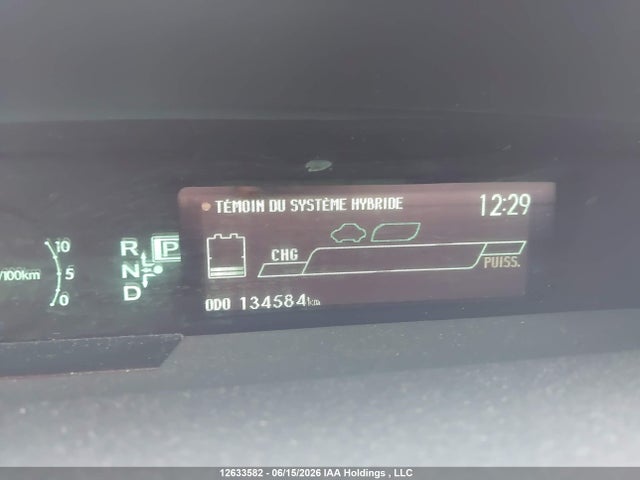 12633582 :رقم المزاد ، JTDKN3DU5F0402422 vin ، 2015 Toyota Prius مزاد بيع