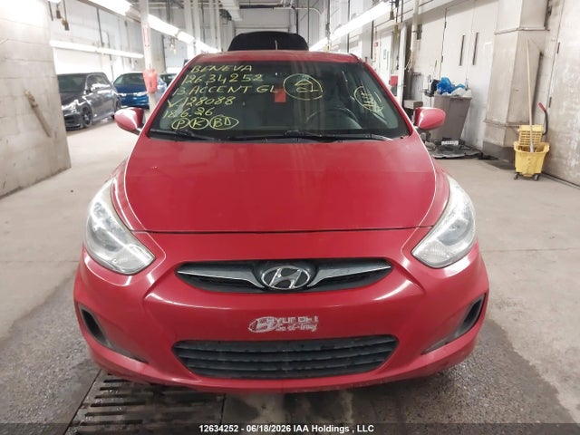 Продаж на аукціоні авто 2013 Hyundai Accent Gl, vin: KMHCT5AE1DU128088, номер лоту: 12634252