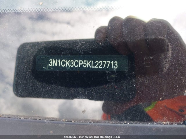Aukcja sprzedaży 2019 Nissan Micra S/sr/sv, vin: 3N1CK3CP5KL227713, numer aukcji: 12635837