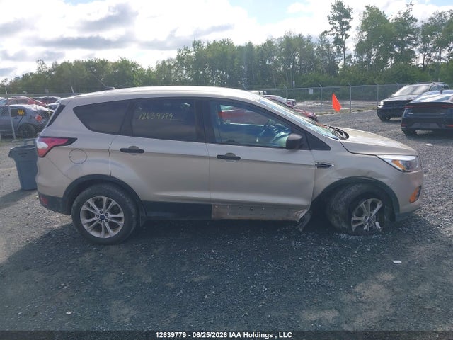 2017 Ford Escape S მანქანა იყიდება აუქციონზე, vin: 1FMCU0F78HUE59802, აუქციონის ნომერი: 12639779