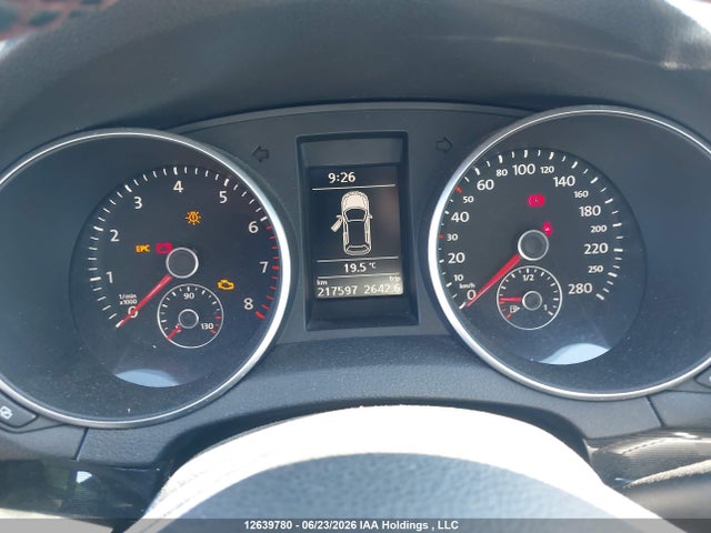 12639780 :رقم المزاد ، WVWGV7AJ5AW425857 vin ، 2010 Volkswagen Golf Gti 5-door مزاد بيع