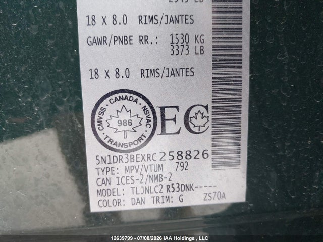 Nissan Pathfinder Sv 2024 5N1DR3BEXRC258826 Image 19
