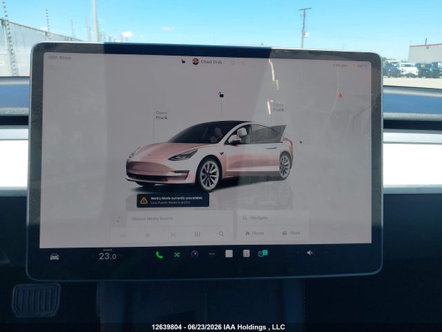 Aukcja sprzedaży 2023 Tesla Model 3 Rwd, vin: 5YJ3E1EA1PF573989, numer aukcji: 12639804