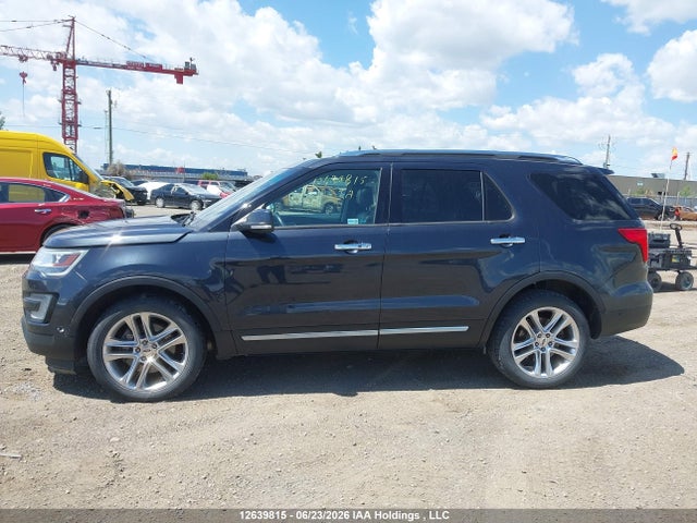 12639815 :رقم المزاد ، 1FM5K8F88HGC15801 vin ، 2017 Ford Explorer Limited مزاد بيع