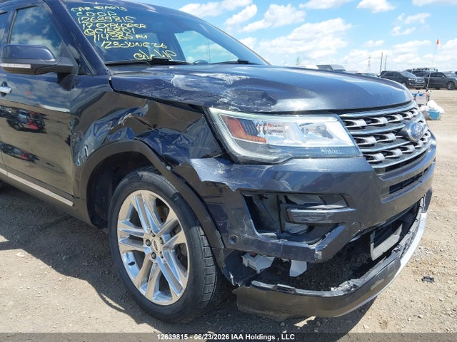 12639815 :رقم المزاد ، 1FM5K8F88HGC15801 vin ، 2017 Ford Explorer Limited مزاد بيع