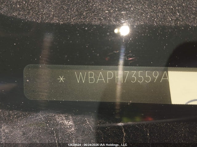 12639824 :رقم المزاد ، WBAPH73559A171791 vin ، 2009 Bmw 328i مزاد بيع