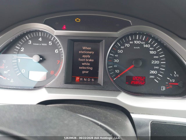12639826 :رقم المزاد ، WAUDH74F97N064856 vin ، 2007 Audi A6 3.2 مزاد بيع