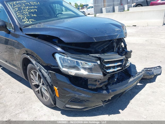 12639851 :رقم المزاد ، 3VV2B7AX5JM178669 vin ، 2018 Volkswagen Tiguan Se/sel مزاد بيع