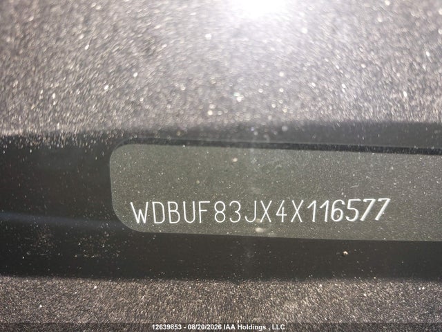 2004 Mercedes-benz E 500 4matic მანქანა იყიდება აუქციონზე, vin: WDBUF83JX4X116577, აუქციონის ნომერი: 12639853