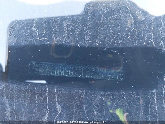 Aukcja sprzedaży 2007 Hyundai Santa Fe Gl, vin: 5NMSG73E57H014216, numer aukcji: 12639862