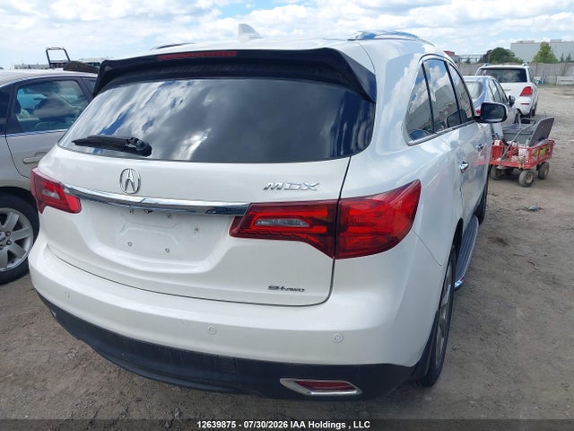 Продажа на аукционе авто 2016 Acura Mdx, vin: 5FRYD4H87GB501745, номер лота: 12639875