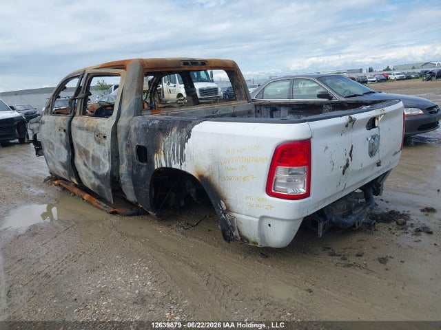 12639879 :رقم المزاد ، 1C6SRFGT2KN756489 vin ، 2019 Ram 1500 Tradesman مزاد بيع