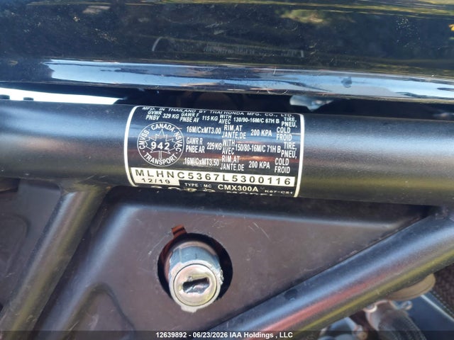 Honda Cmx300 A 2020 MLHNC5367L5300116 Image 10