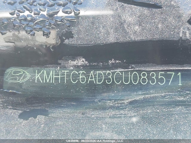 Продаж на аукціоні авто 2012 Hyundai Veloster, vin: KMHTC6AD3CU083571, номер лоту: 12639896