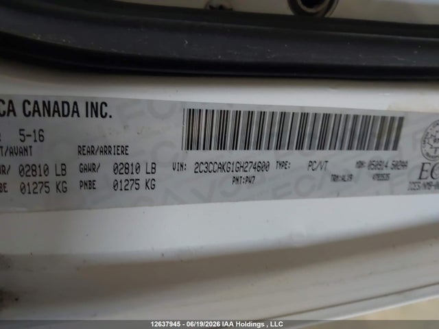 Chrysler 300C 2016 2C3CCAKG1GH274600 Image 18