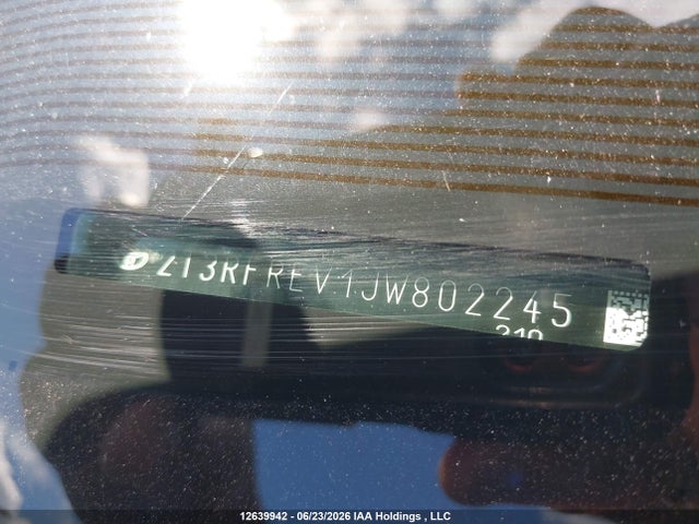 12639942 :رقم المزاد ، 2T3RFREV1JW802245 vin ، 2018 Toyota Rav4 Adventure/xle مزاد بيع