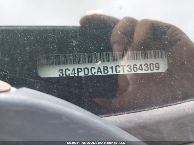 Aukcja sprzedaży 2012 Dodge Journey Canada Value Pkg, vin: 3C4PDCAB1CT364309, numer aukcji: 12639981