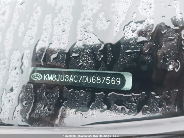 12639988 :رقم المزاد ، KM8JU3AC7DU687569 vin ، 2013 Hyundai Tucson Gls مزاد بيع