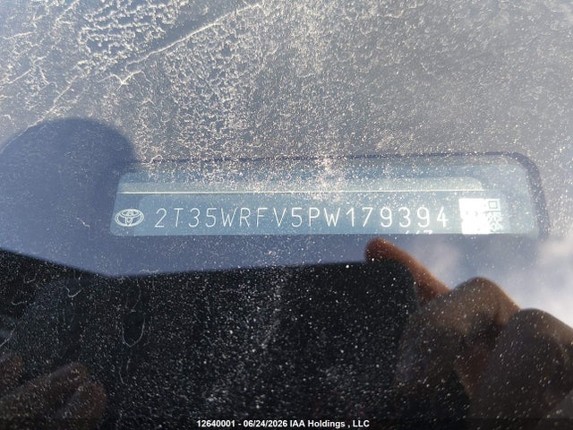 2023 Toyota Rav4 Hybrid Xse მანქანა იყიდება აუქციონზე, vin: 2T35WRFV5PW179394, აუქციონის ნომერი: 12640001