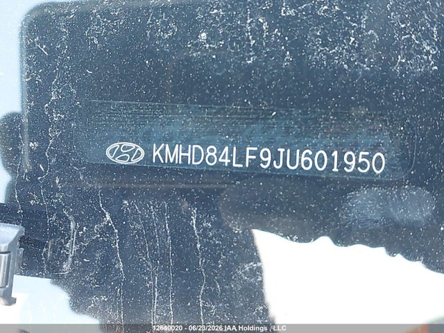2018 Hyundai Elantra მანქანა იყიდება აუქციონზე, vin: KMHD84LF9JU601950, აუქციონის ნომერი: 12640020