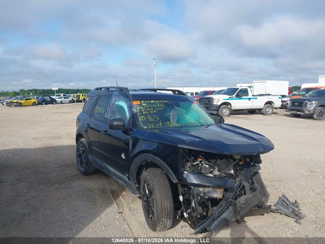 12640026 :رقم المزاد ، 3FMCR9C61NRD51221 vin ، 2022 Ford Bronco Sport Outer Banks مزاد بيع