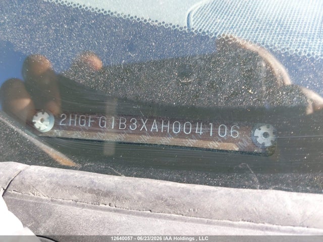 12640057 :رقم المزاد ، 2HGFG1B3XAH004106 vin ، 2010 Honda Civic Dx-g مزاد بيع