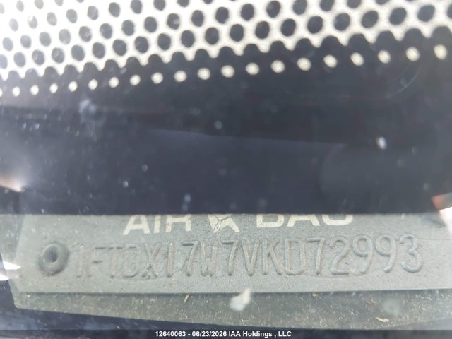 12640063 :رقم المزاد ، 1FTDX17W7VKD72993 vin ، 1997 Ford F-150 Series Lariat/standard/xl/xlt مزاد بيع