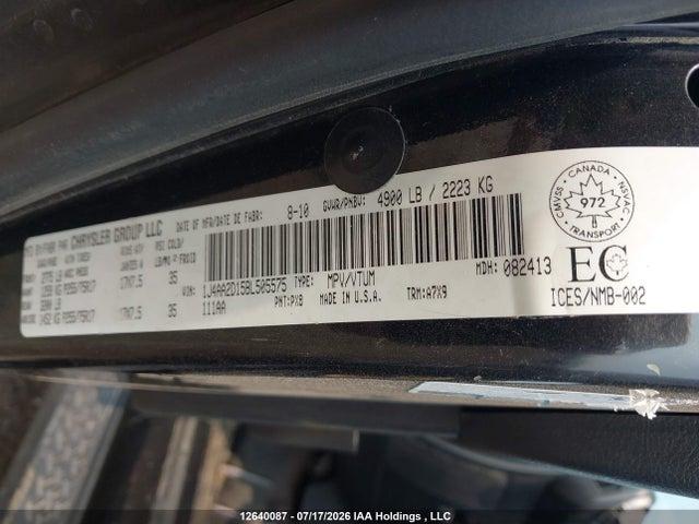Aukcja sprzedaży 2011 Jeep Wrangler Sport, vin: 1J4AA2D15BL505575, numer aukcji: 12640087