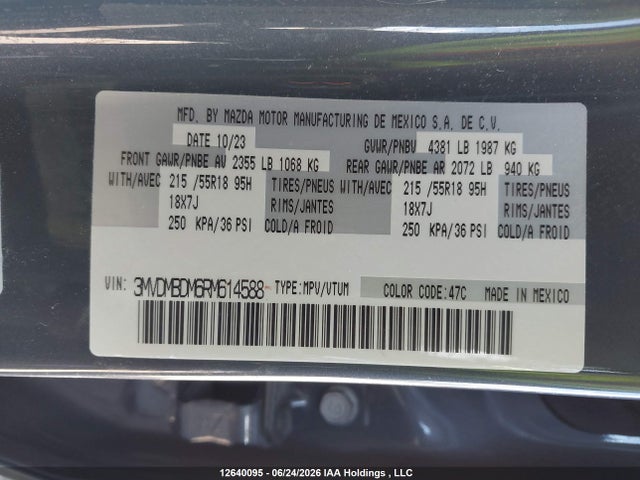 Mazda Cx-30 Gt 2024 3MVDMBDM6RM614588 Image 9