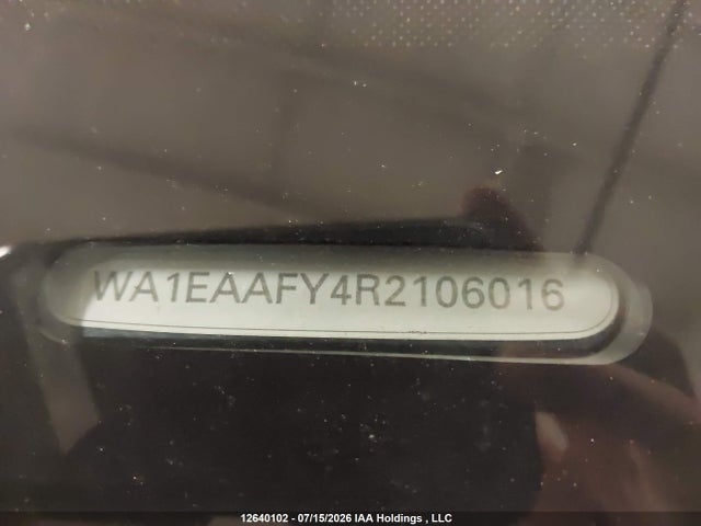Aukcja sprzedaży 2024 Audi Q5 45 Progressiv, vin: WA1EAAFY4R2106016, numer aukcji: 12640102
