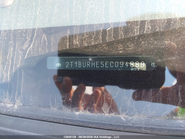 Aukcja sprzedaży 2014 Toyota Corolla, vin: 2T1BURHE5EC094889, numer aukcji: 12640129