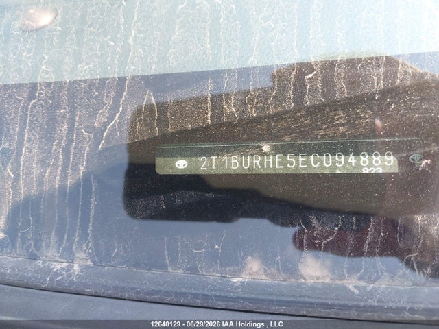 Aukcja sprzedaży 2014 Toyota Corolla, vin: 2T1BURHE5EC094889, numer aukcji: 12640129