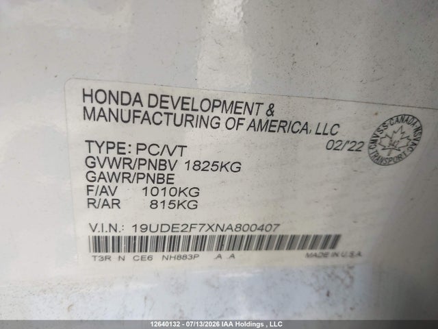 Acura Ilx Premium/technology 2022 19UDE2F7XNA800407 Image 9